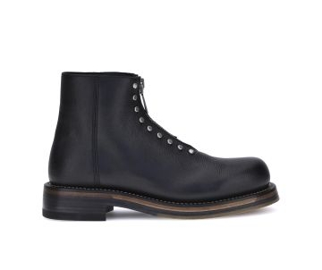 Studded leather Ankle Boots