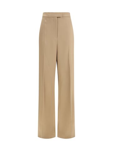 Tailored elegance Pants in double stretch duchesse
