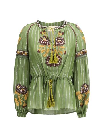 Lurex silk Shirt