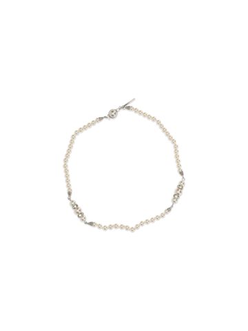 Pearl and crystal Necklace