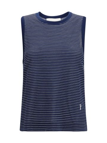 Striped cotton tank Top