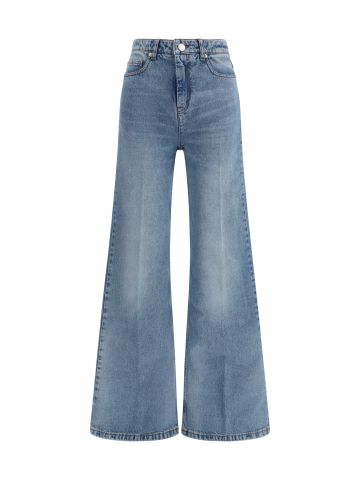 Flared Jeans in denim
