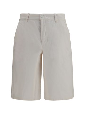 Wide twill cotton Shorts