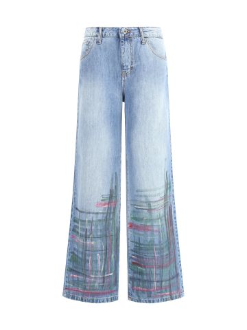 Wide-leg Jeans
