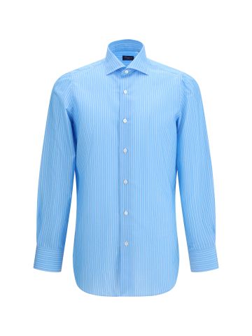 Regular 170 a due striped shirt in Egyptian cotton