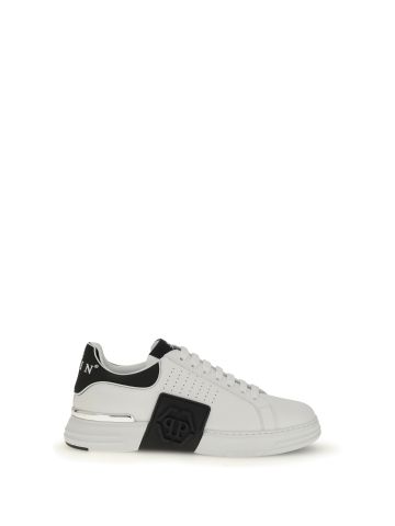 NAPPA LEATHER SNEAKERS LOW TOP HEXAGON