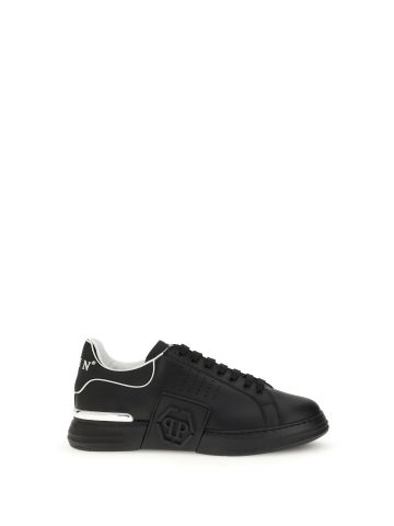 NAPPA LEATHER SNEAKERS LOW TOP HEXAGON