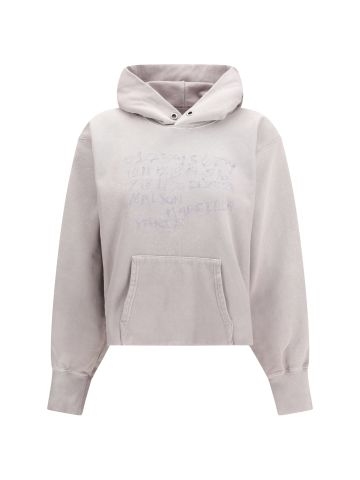 Printed Hoodie with adjustable drawstring hood