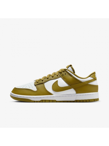 Nike Dunk Low Mens Shoes White/Pacific Moss